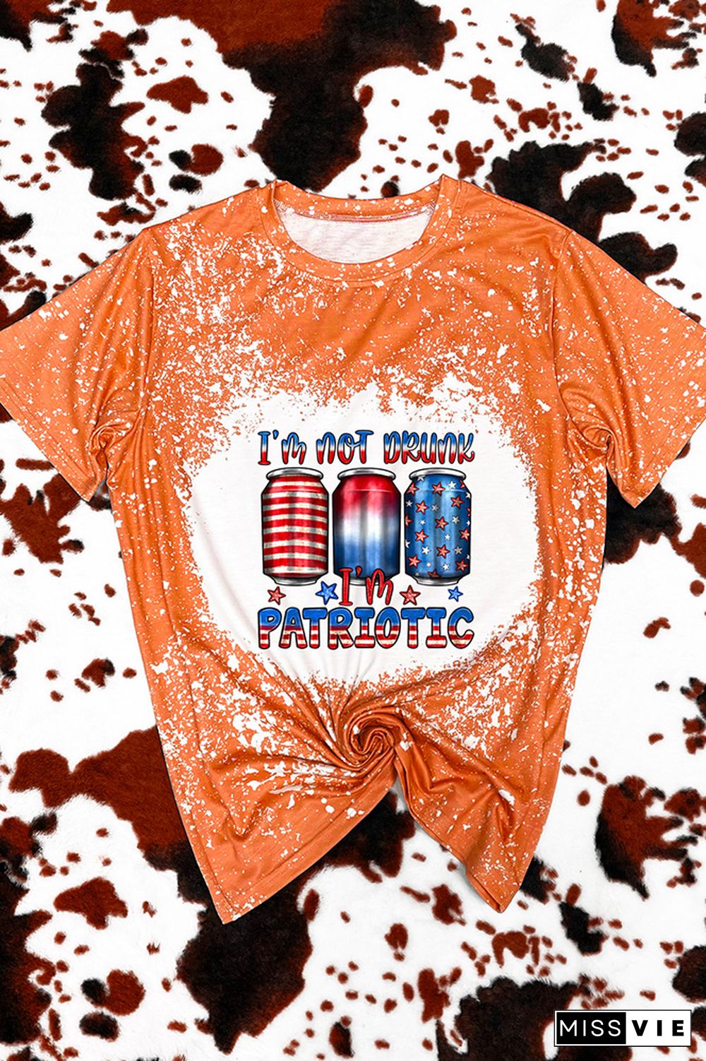 I'm Not Drunk I'm Patritotic Graphic Tee