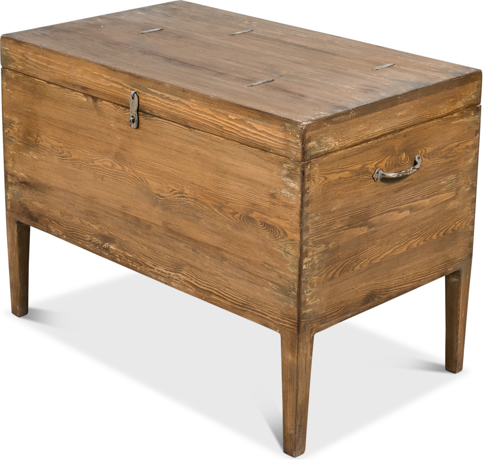 Trunk Side Table   Transitional   Side Tables And End Tables   by HedgeApple  Houzz