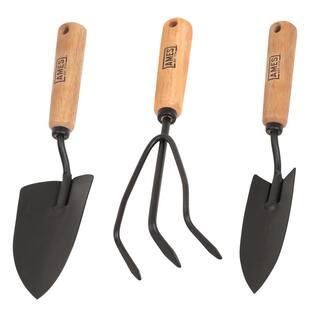 Ames 3-Piece Garden Tool Set - Hand Trowel Hand Transplanter and Hand Cultivator 24454009