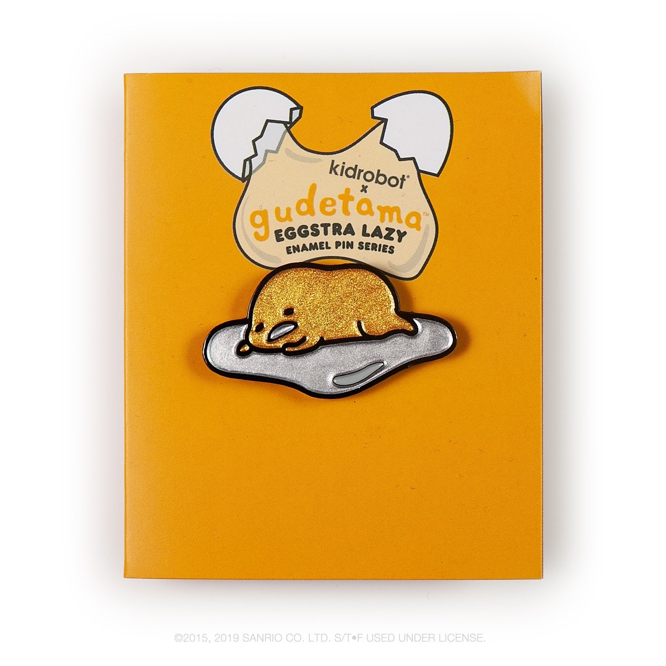 Gudetama Eggstra Lazy Enamel Pin Series by Kidrobot x Sanrio