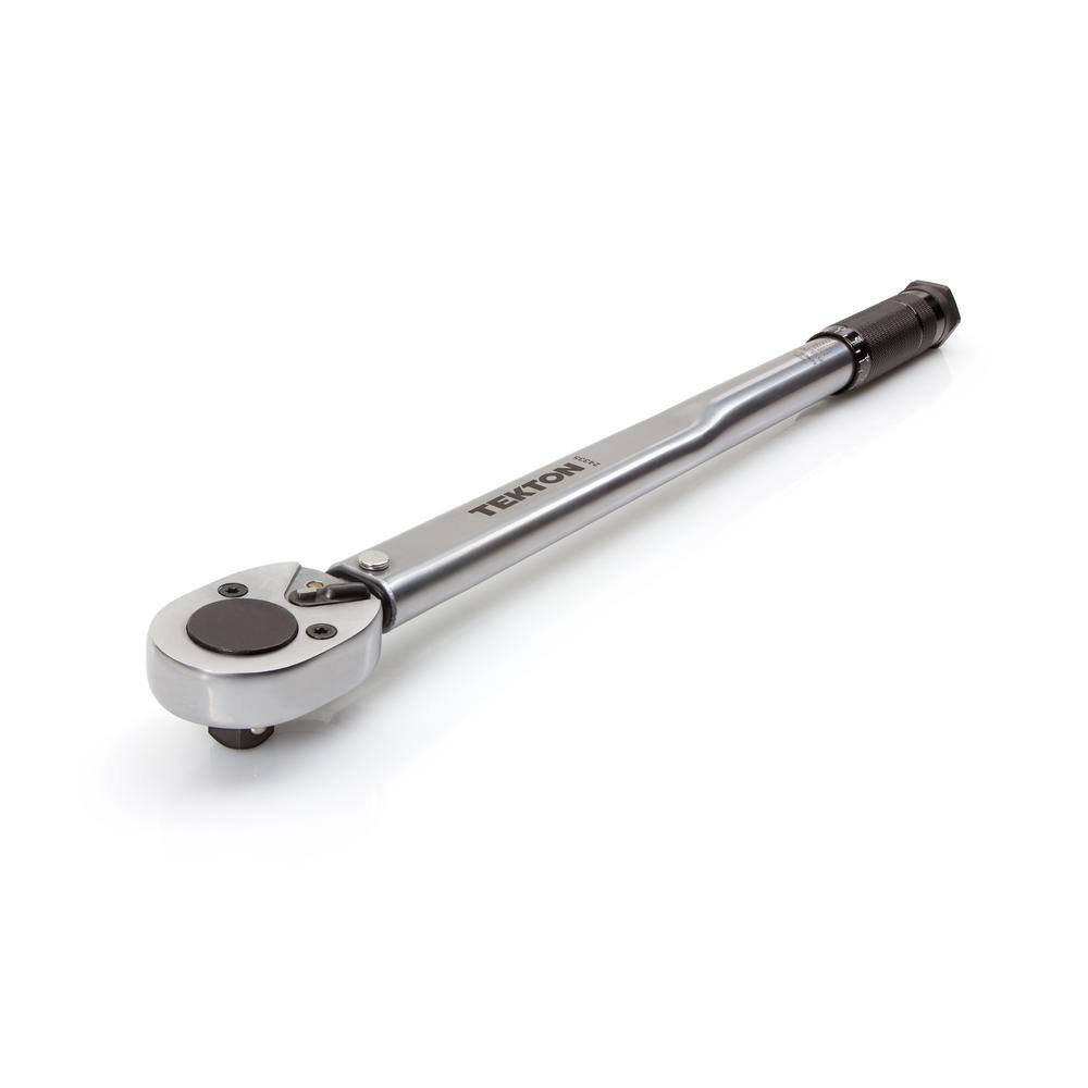 TEKTON 12 in. Drive Click Torque Wrench (10-150 ft.-lb.) 24335