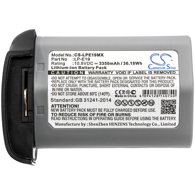 Canon 1D Mark 3 1D Mark 4 1D Mark IV 1D X 3350mAh Replacement Battery BatteryClerkcom Camera