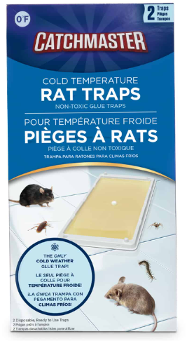 Catchmaster Cold Temperature Rat Traps 2 Pack