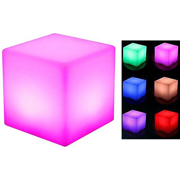 Led Cube Table Lamp 10cm Dimmable Light Cube With 16 Colors Changing