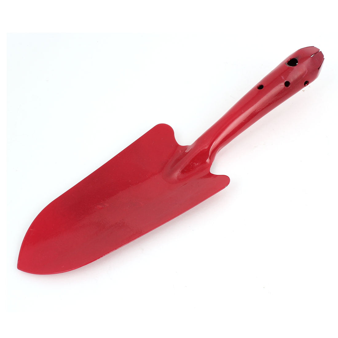 Unique Bargains Metal Gardening Hand Tools Transplanting Trowel Shovel Red