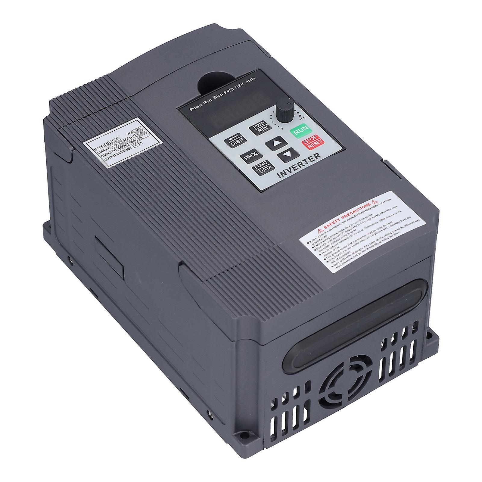 Variable Frequency Drive Converter Single Phase 1 In 3 Out Controller Ac 220v For Motor Cncat1-1500s