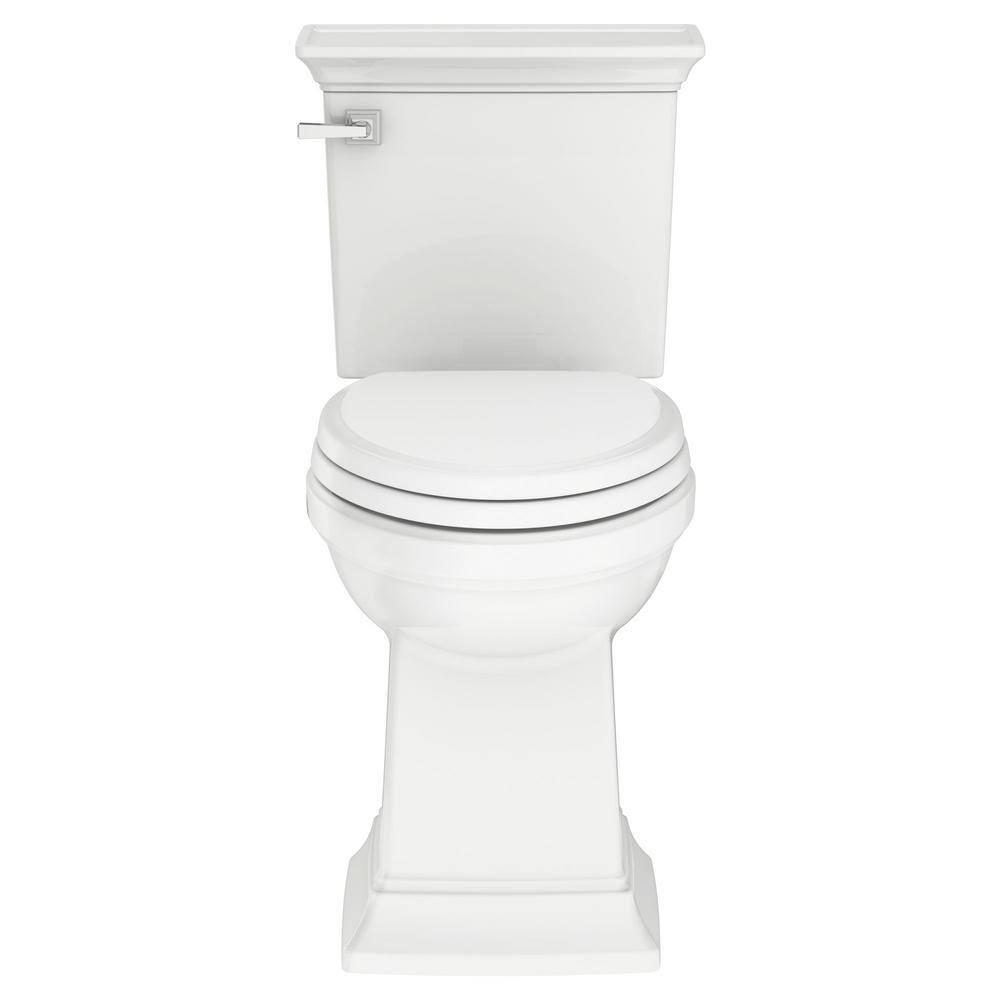 American Standard Town Square S 2Piece 128 GPF Single Flush Elongated Toilet in White