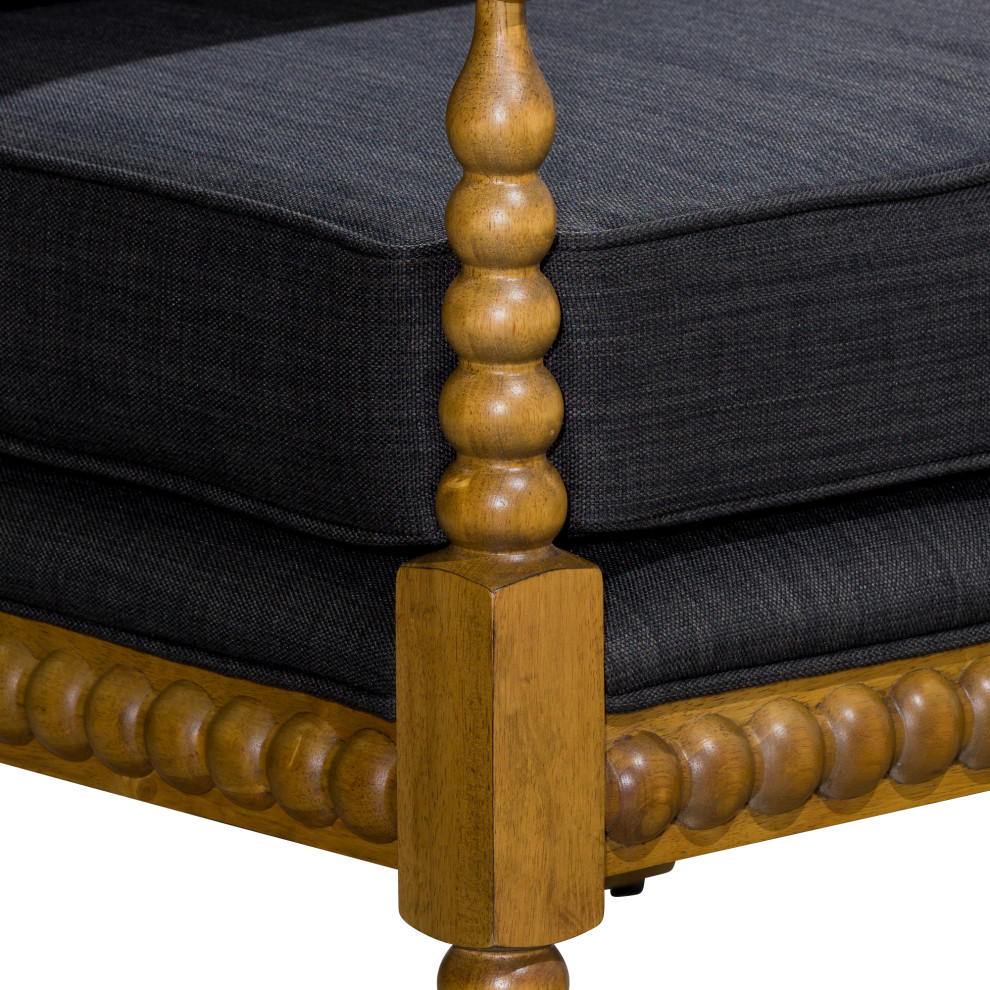 DTY Indoor Living Silverthorne Spindle Chair   Traditional   Armchairs And Accent Chairs   by DTYStore  Houzz
