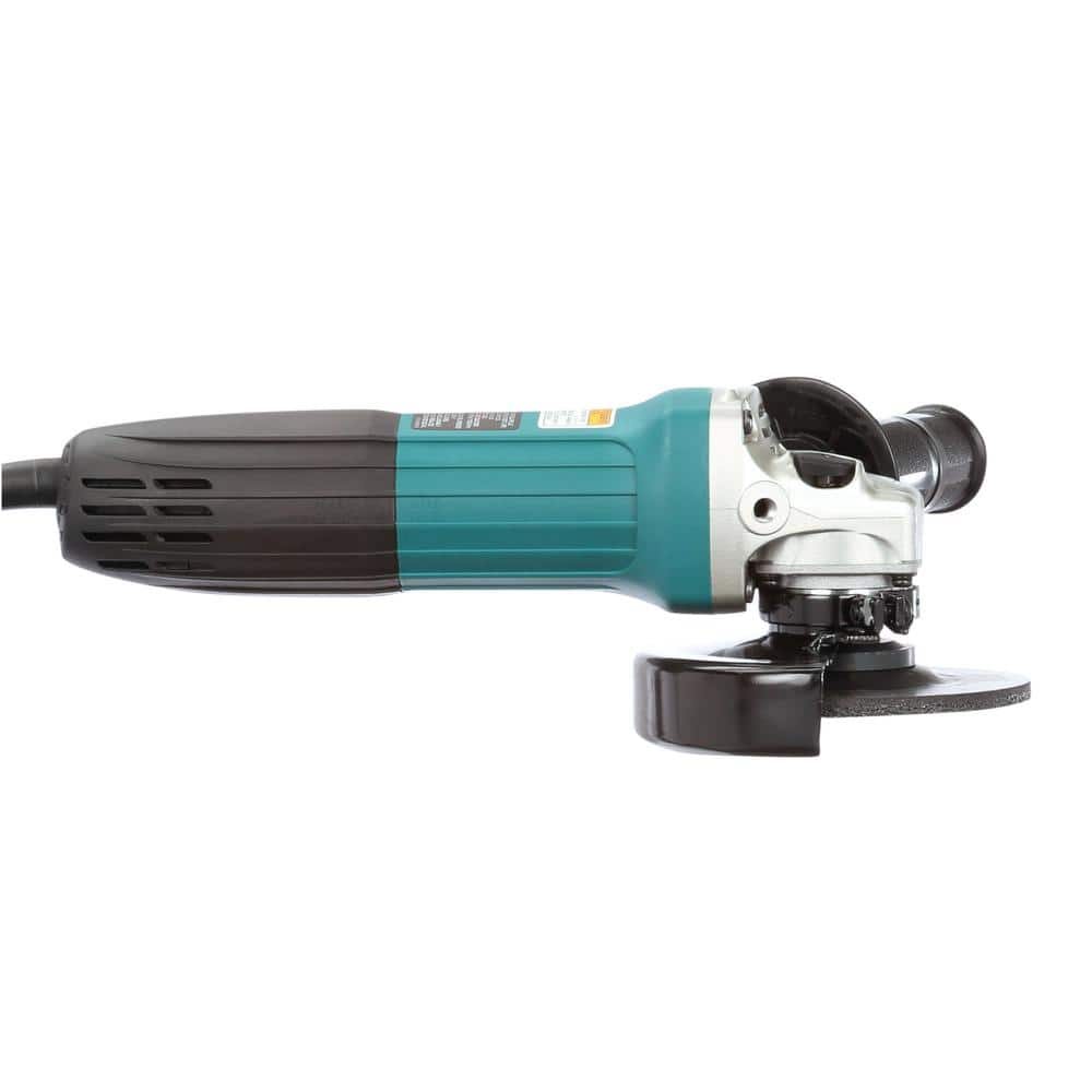 Makita 8 Amp 1 in. Corded SDS-Plus Concrete/Masonry AVT Rotary Hammer Drill with 4-1/2 in. Corded Angle Grinder with Hard Case HR2641X1