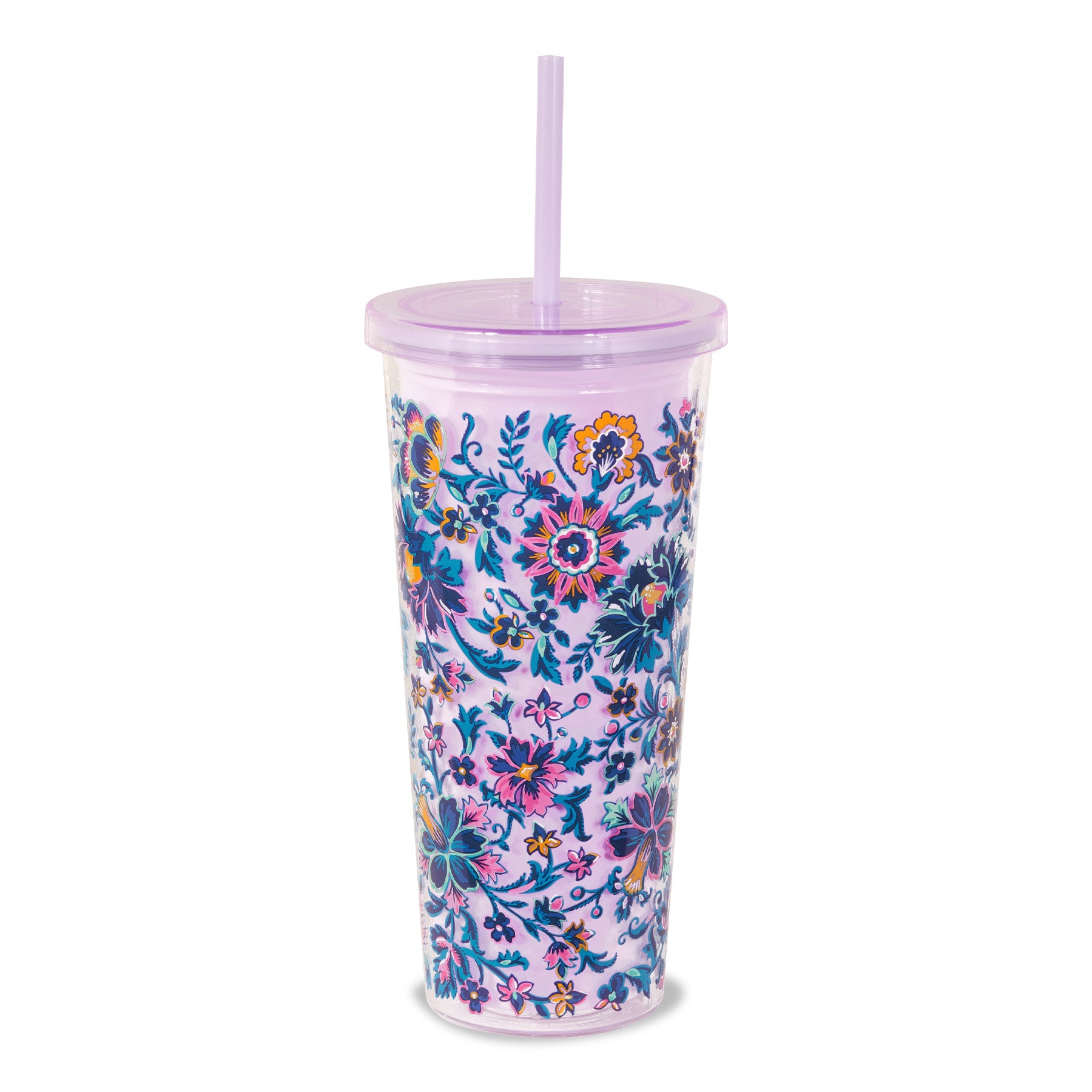 Double Wall Tumbler with Straw