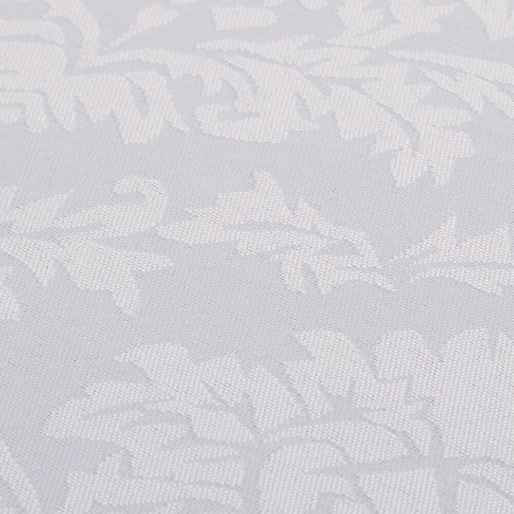 Violet Linen European Damask Pattern Tablecloth