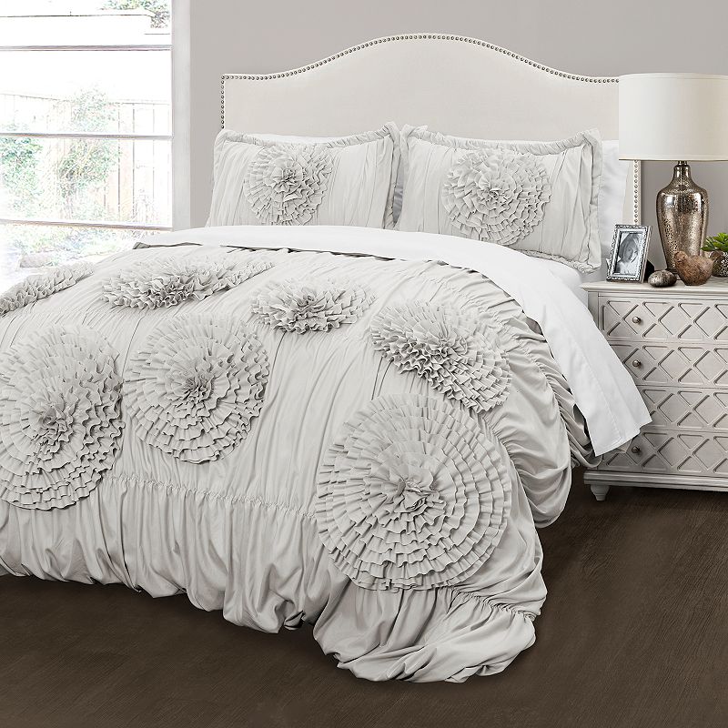 Lush Decor Serena 3-Piece Comforter Set