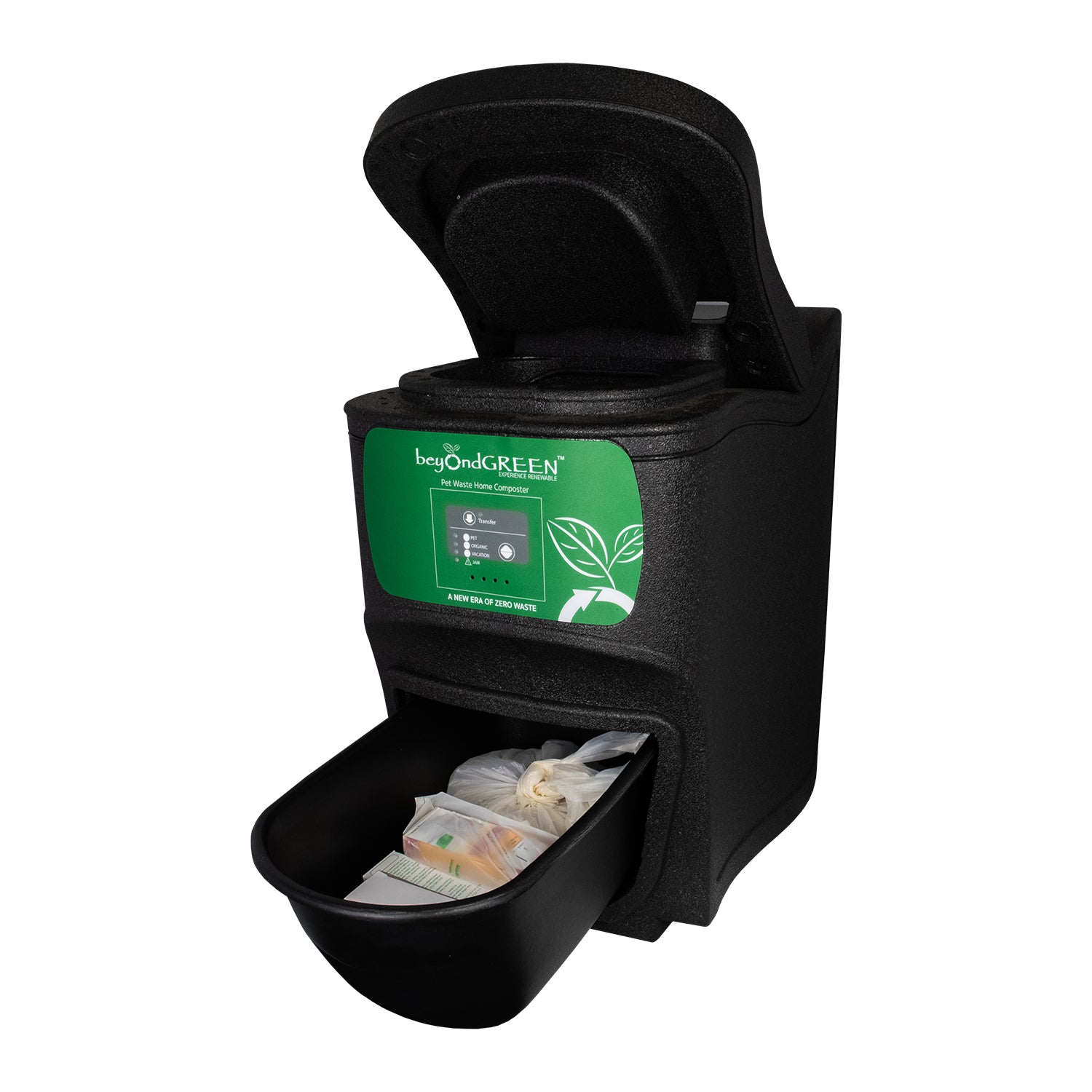 beyondGREEN Pet and Organic Waste Complete Electric 3 Level Composter