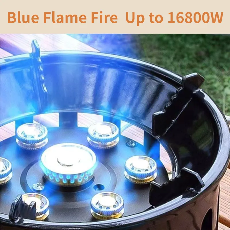 Cassette Furnace Outdoor Camping Equipment Foldable Camping Stove Portable Camping Hiking Gas Burner