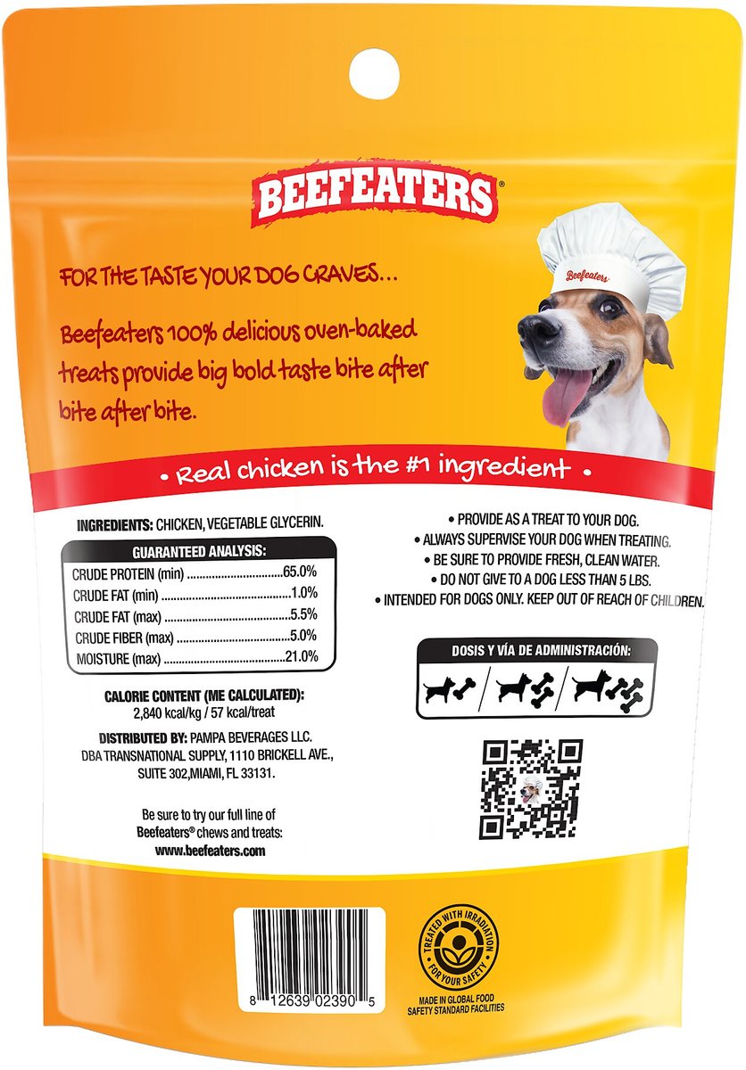 Beefeaters Chicken Strips Jerky Dog Treats