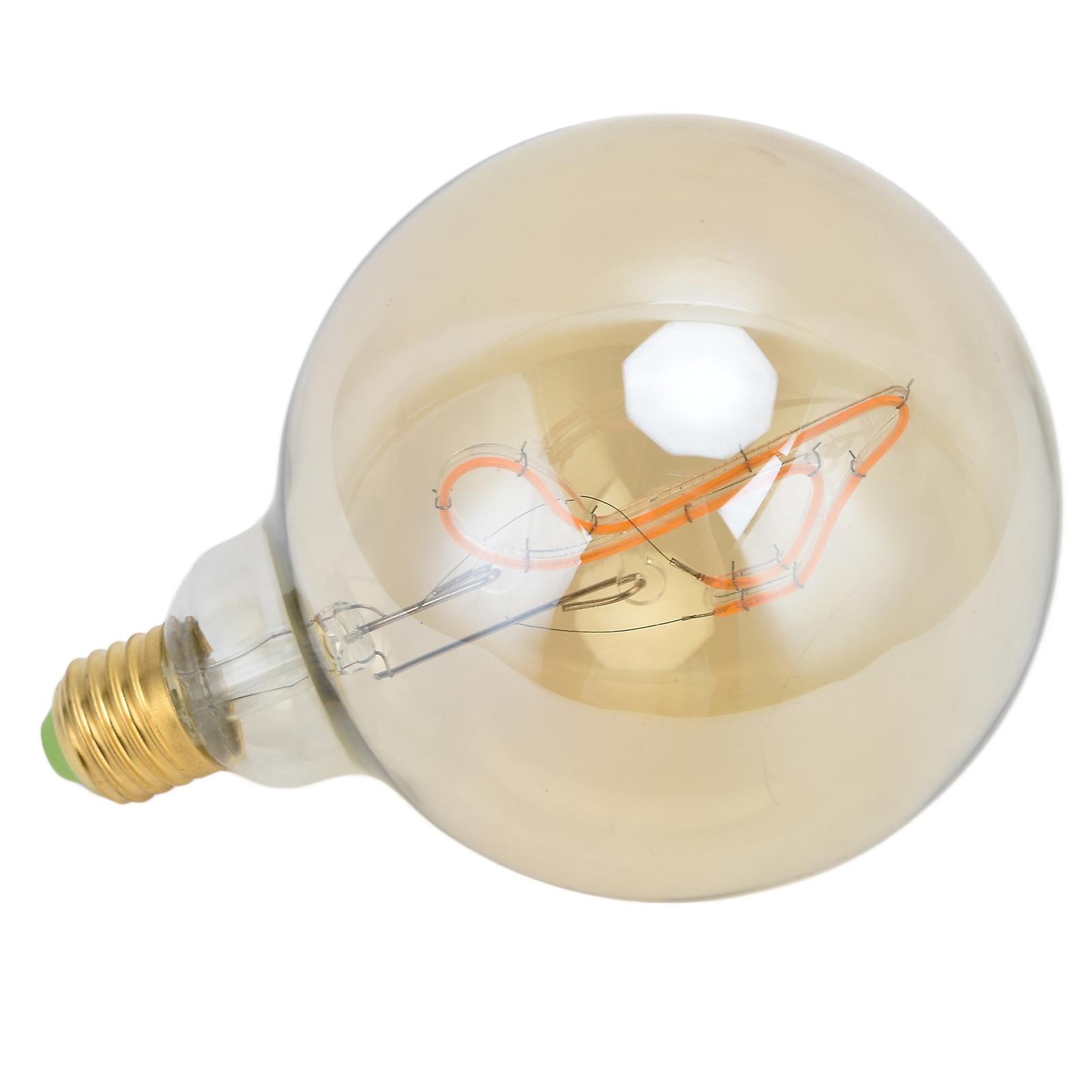 G125 E27/E26 LED Bulbs Dimmable 4W Transparent Music Note ment Bulb for Chandelier Warm Light 220VEighth Note