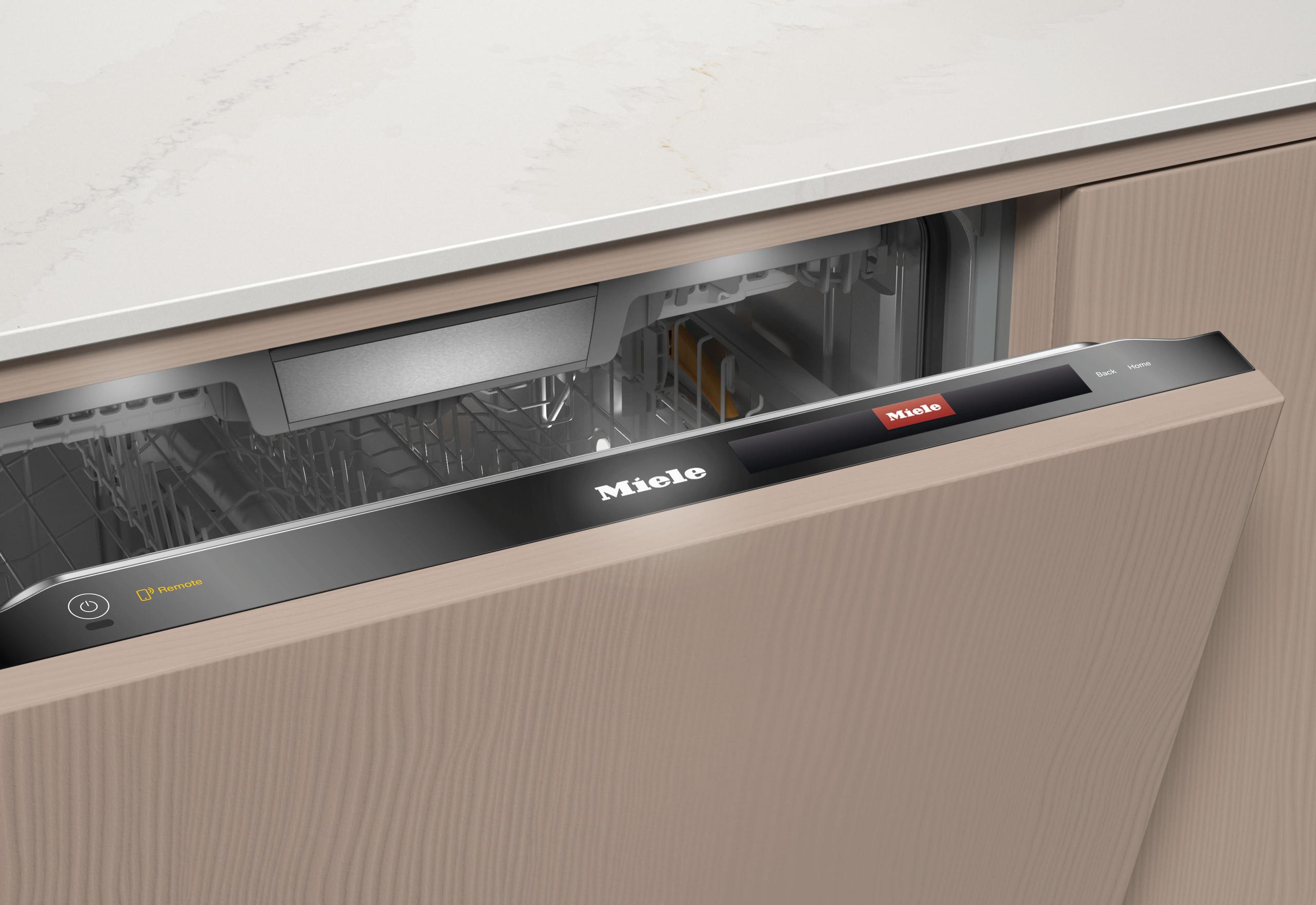 Miele G7986SCVIAUTODOS K2O CLEAN TOUCH STEEL OBSIDIAN BLACK G 7986 Scvi Autodos K2O - Fully-Integrated, Full-Size Dishwasher - The Miele All-Rounder For Highest Demands.