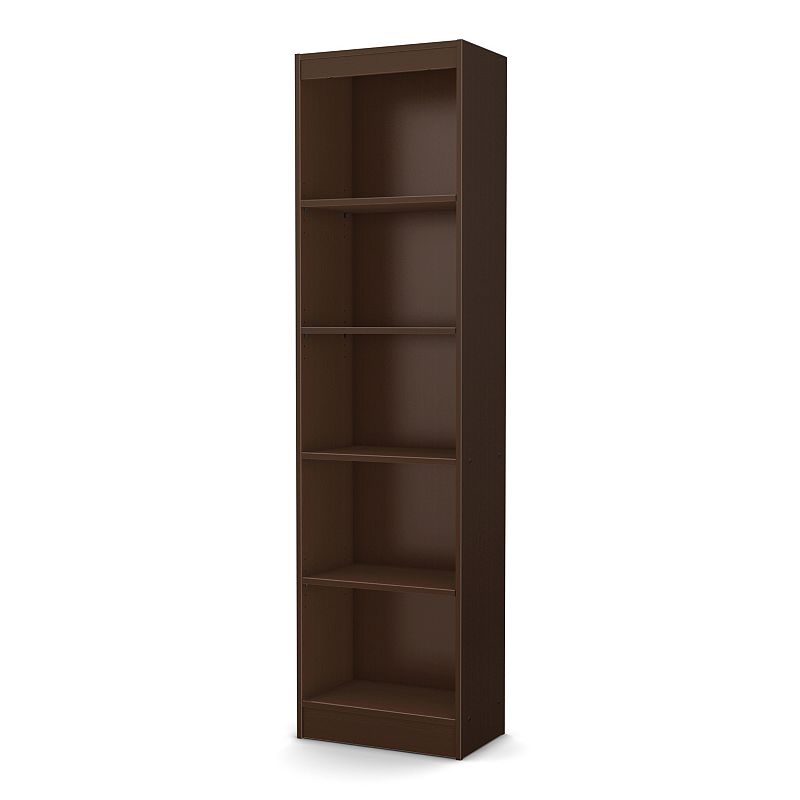 South Shore Axess 5-Shelf Narrow Bookcase