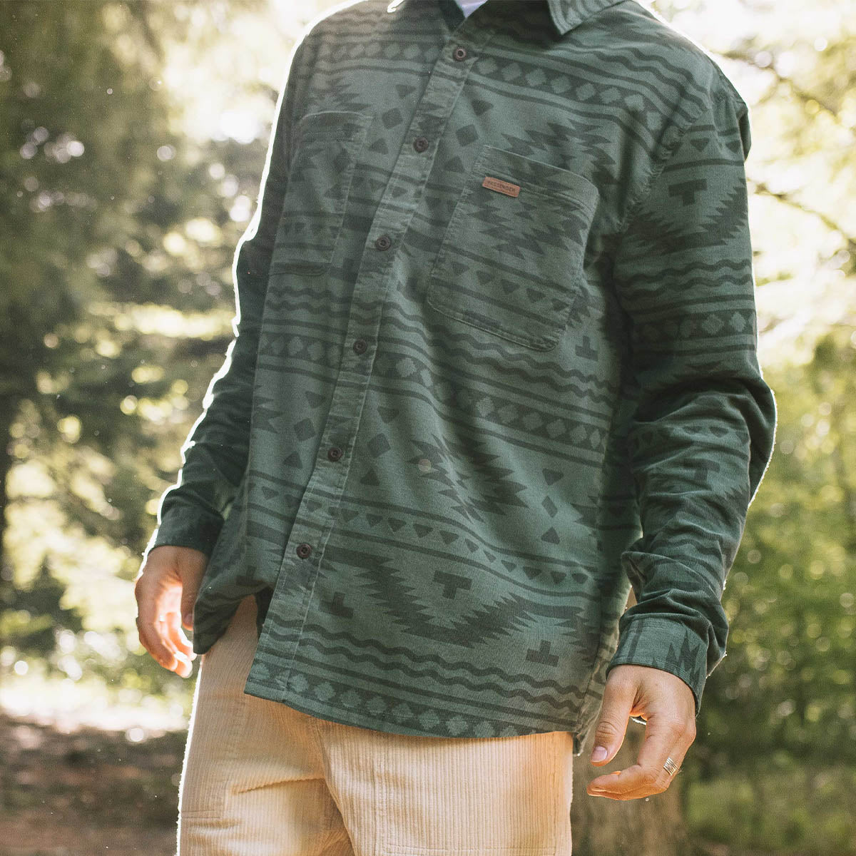 Backcountry Cord Shirt - Dark Ivy Adrift