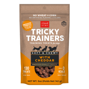 Cloud Star Chewy Tricky Trainers Cheddar Flavor Dog Treats