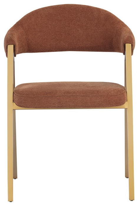 Burgos Dining Armchair   Midcentury   Dining Chairs   by Sunpan Modern Home  Houzz