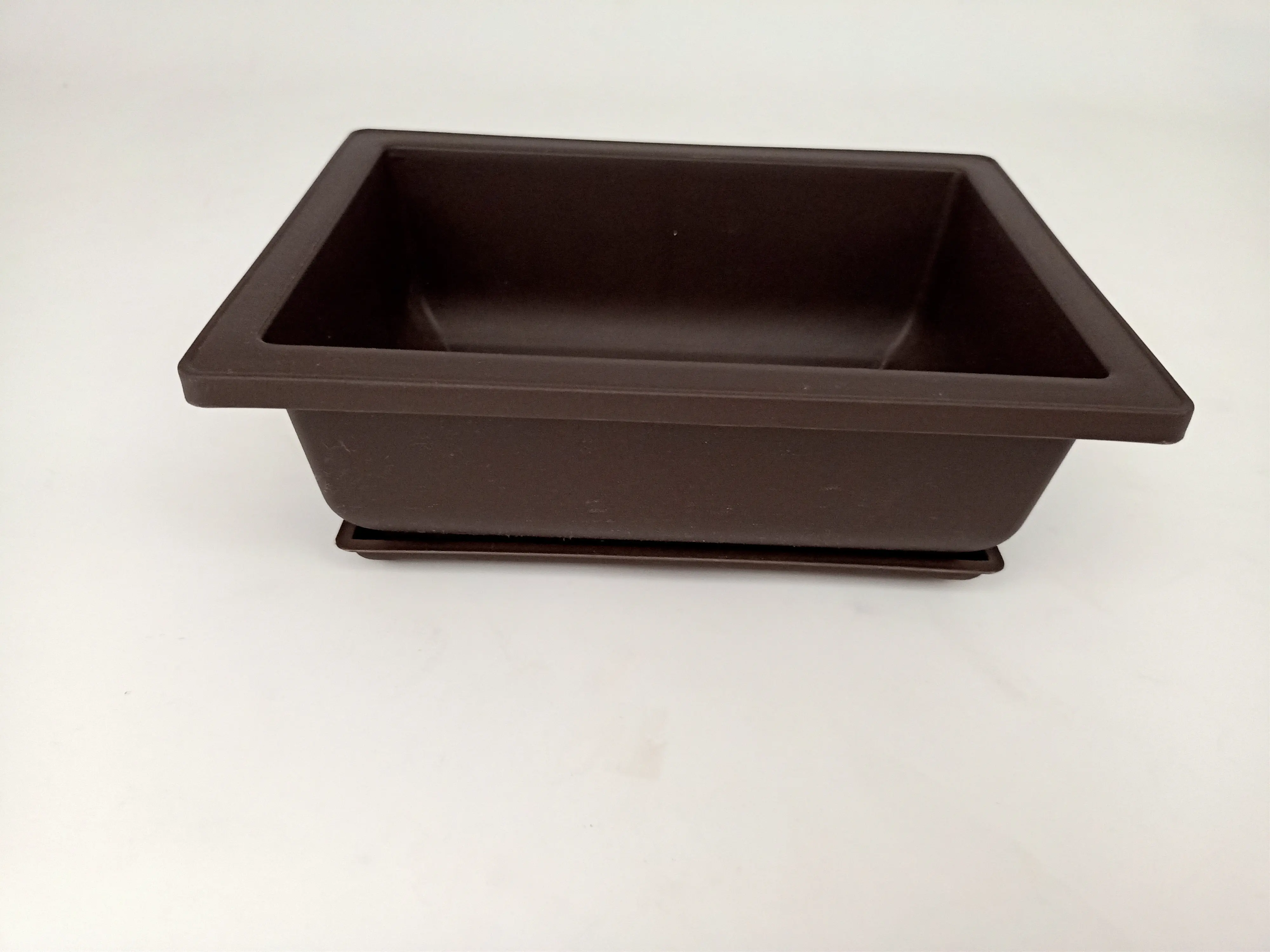 garden supplies dark brown plastic bonsai pot flowerpots pot of bonsai cheap plastic pot