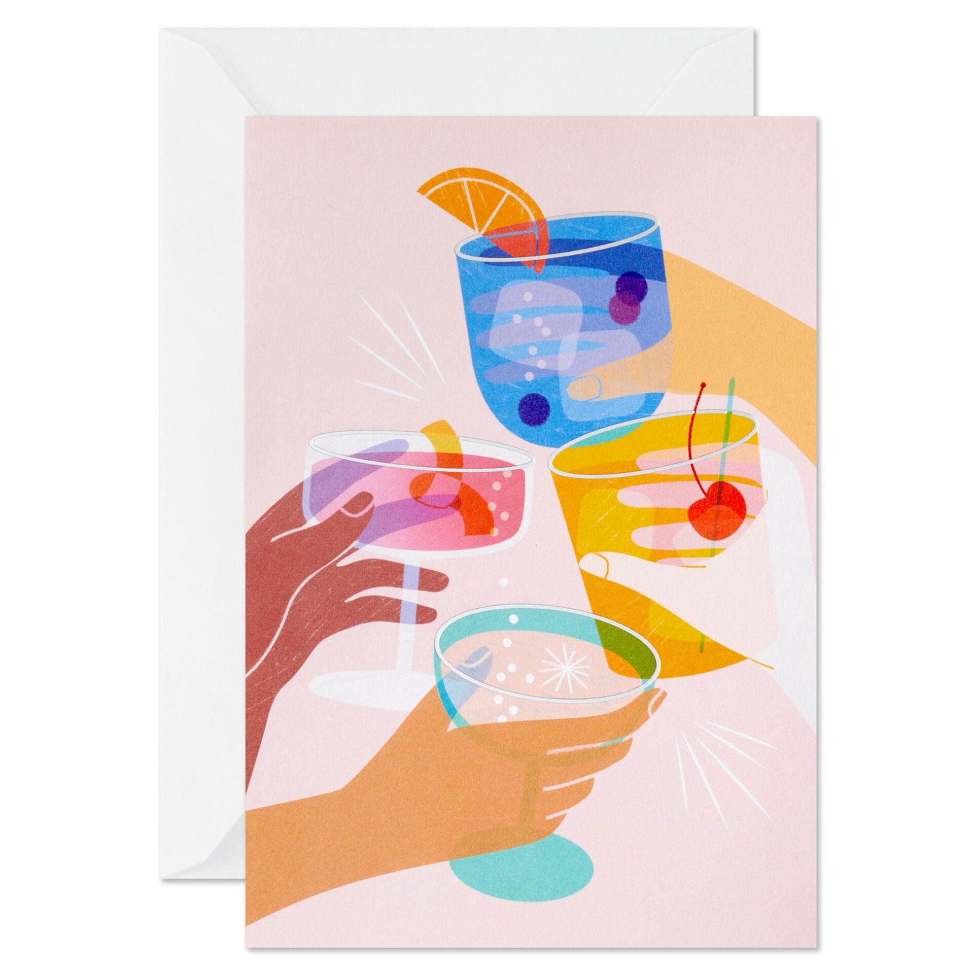 Hallmark  Cocktail Cheers Party Invitations, Pack of 10