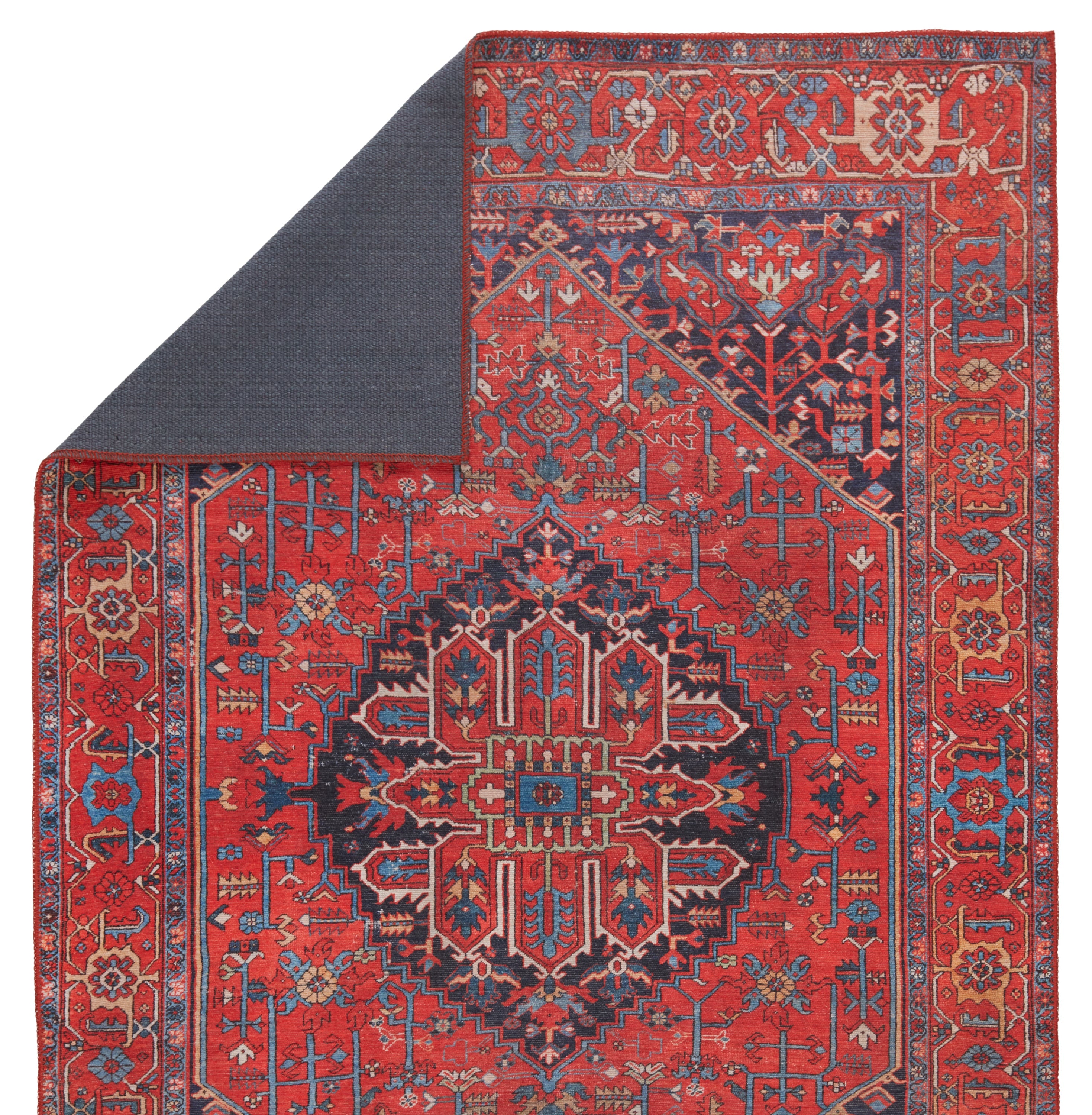 Harman Eterna Red & Blue Rug