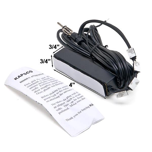 Hidden Antenna AM FM Radio Universal Amplified Kit Compatible with Dodge Caliber Challenger Charger Dakota Dart