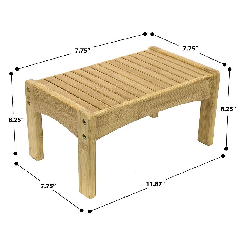 Sorbus Bamboo Stool