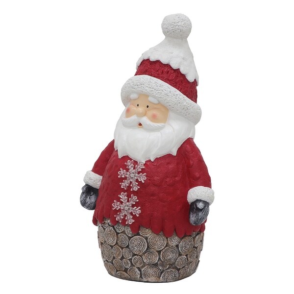 Christmas Santa Resin Statue