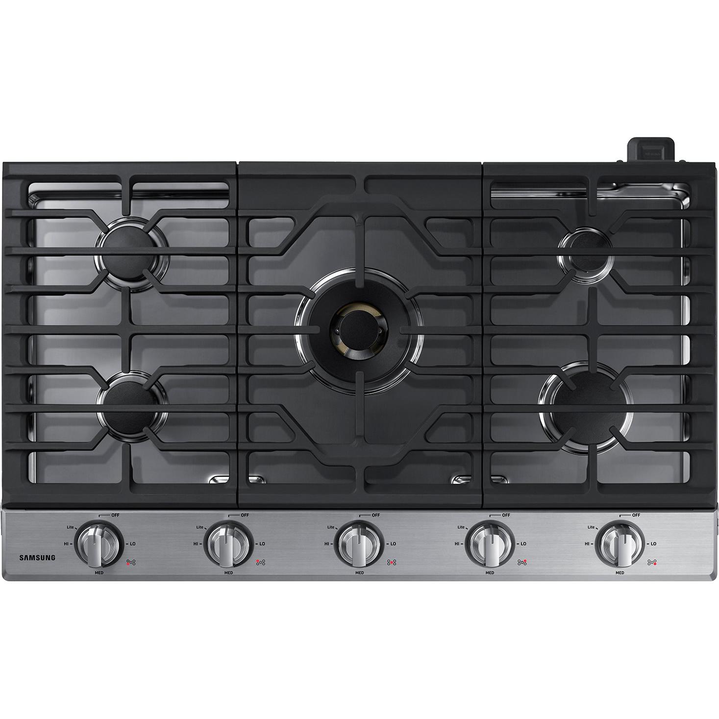  36-inch Built-in Gas Cooktop with Wi-Fi and Bluetooth Connected NA36N7755TS/AA