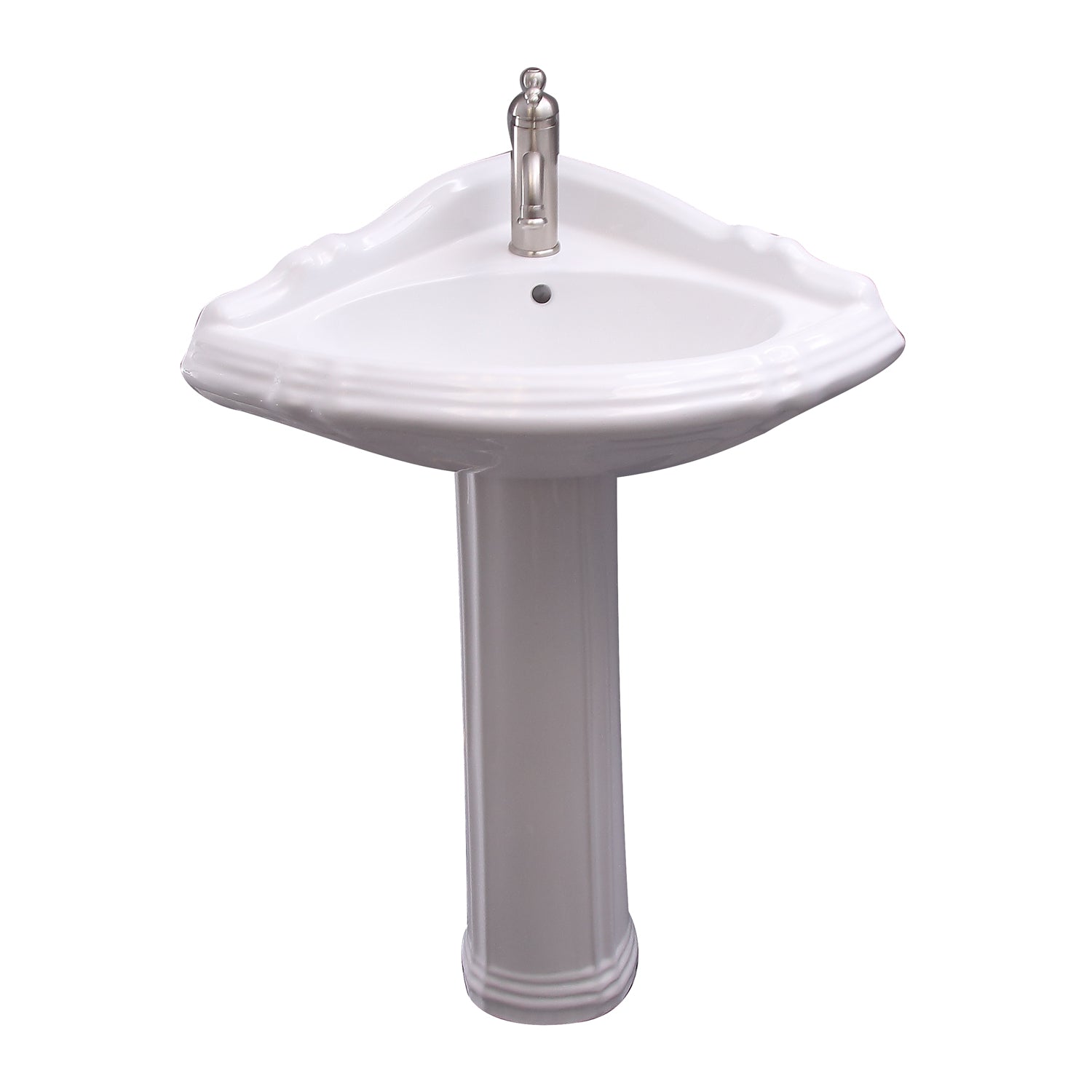 Ethan Corner Pedestal Lavatory