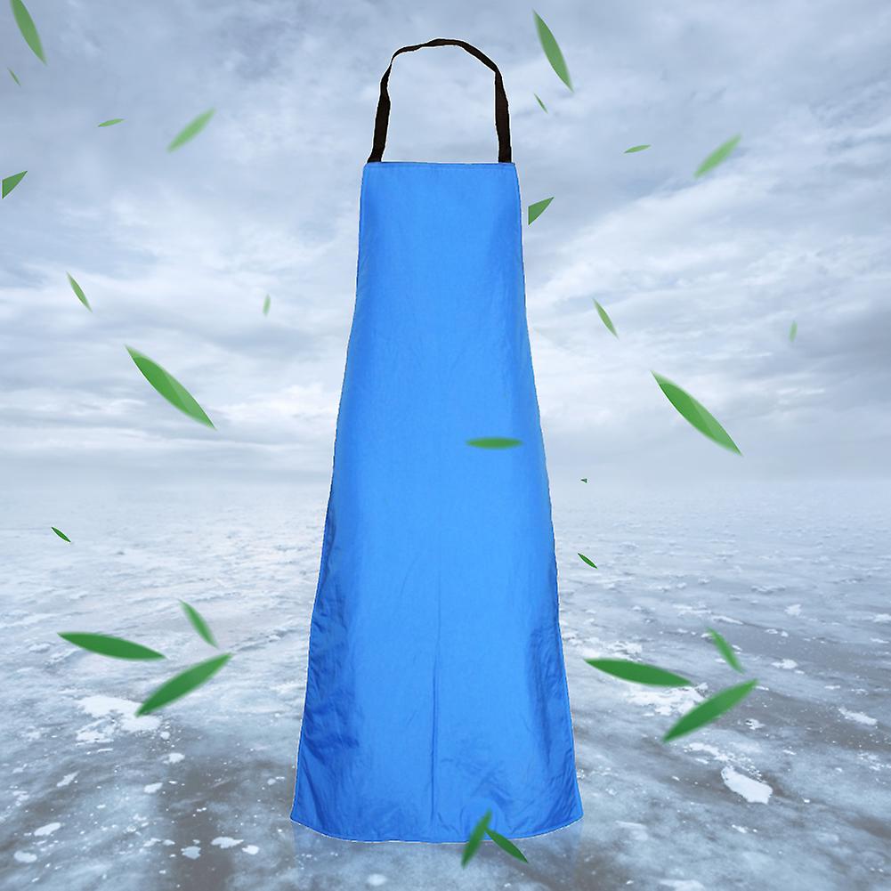 Cryo Apron Liquid Nitrogen Protective Low Temperature Resistance Labor Safety Work Apron 120 X 65cm