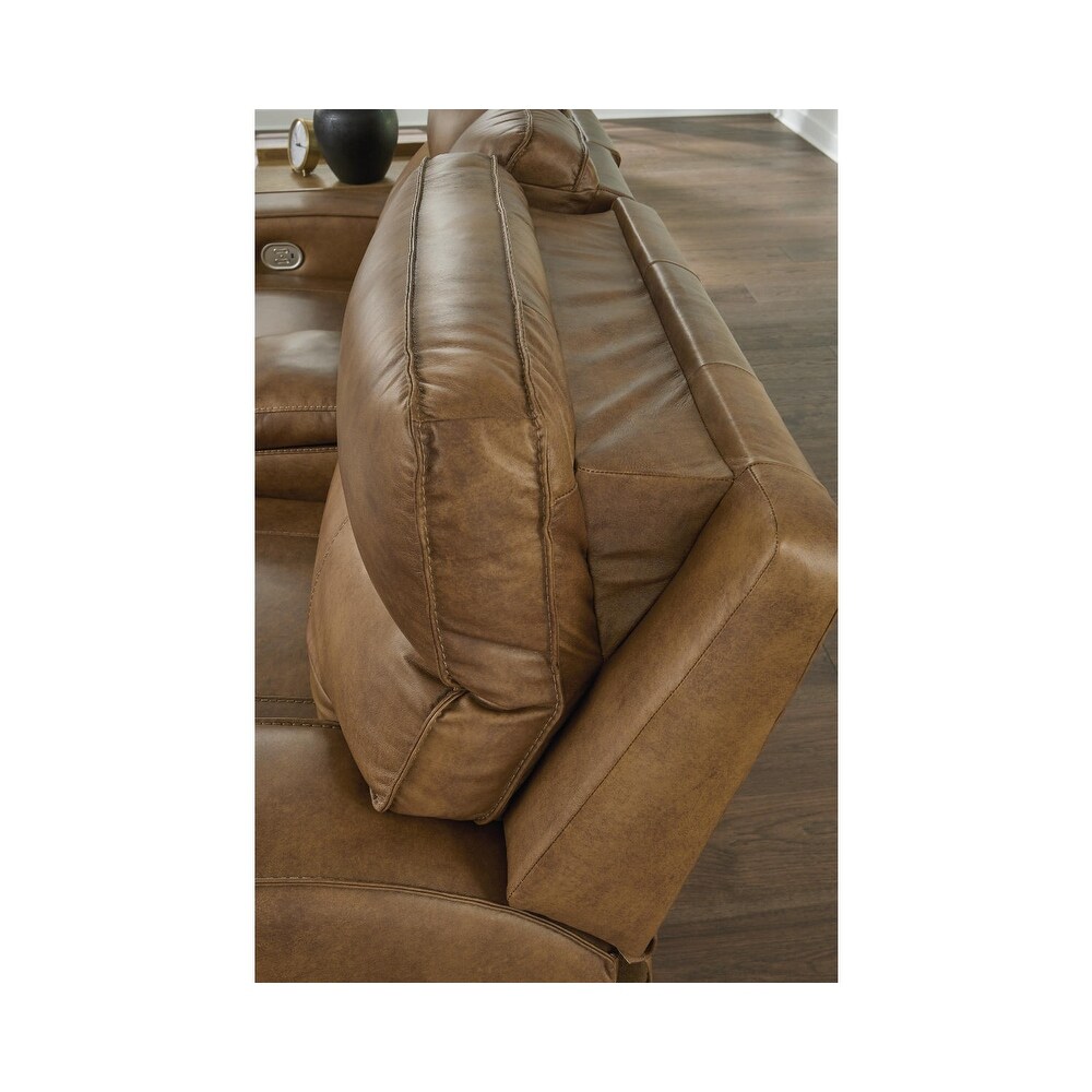 Signature Design by Ashley Game Plan Power Reclining Loveseat with USB Charging
