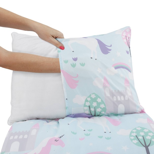 Everything Kids x27 Unicorn Deluxe Easy Fold Nap Mat