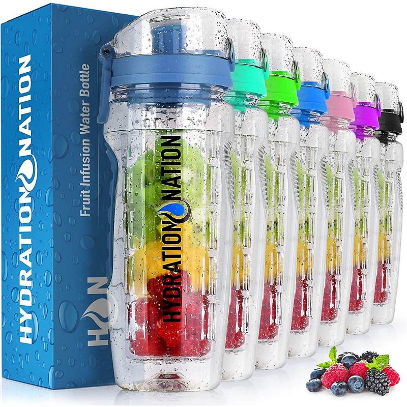 Portable Water Bottle with Fruit Infuser