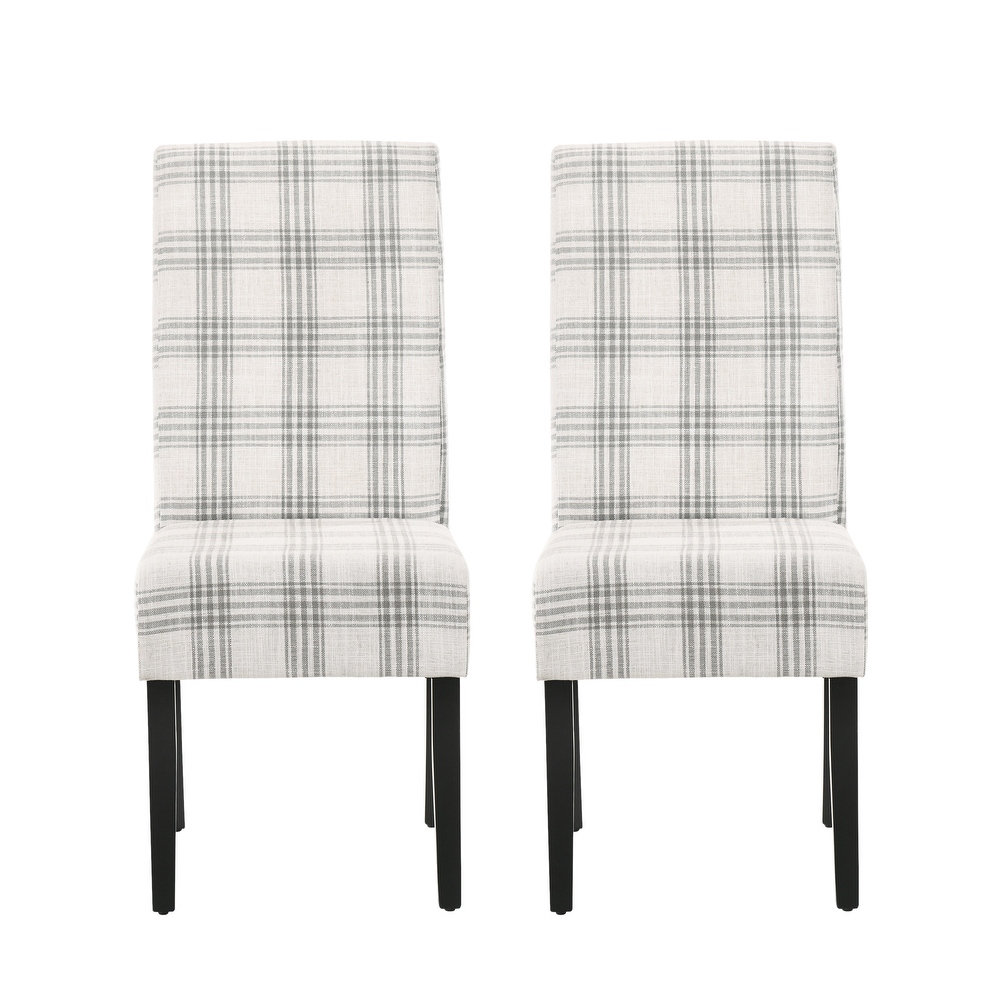 Pollards Upholstered Dining Chairs (Set of 2) by Christopher Knight Home