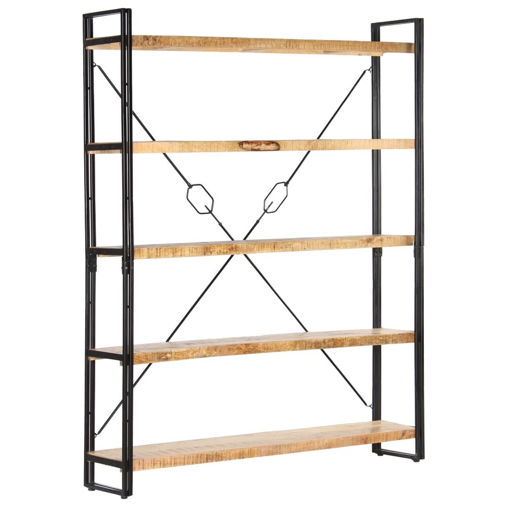 vidaXL 5 Tier Bookcase 55.1\