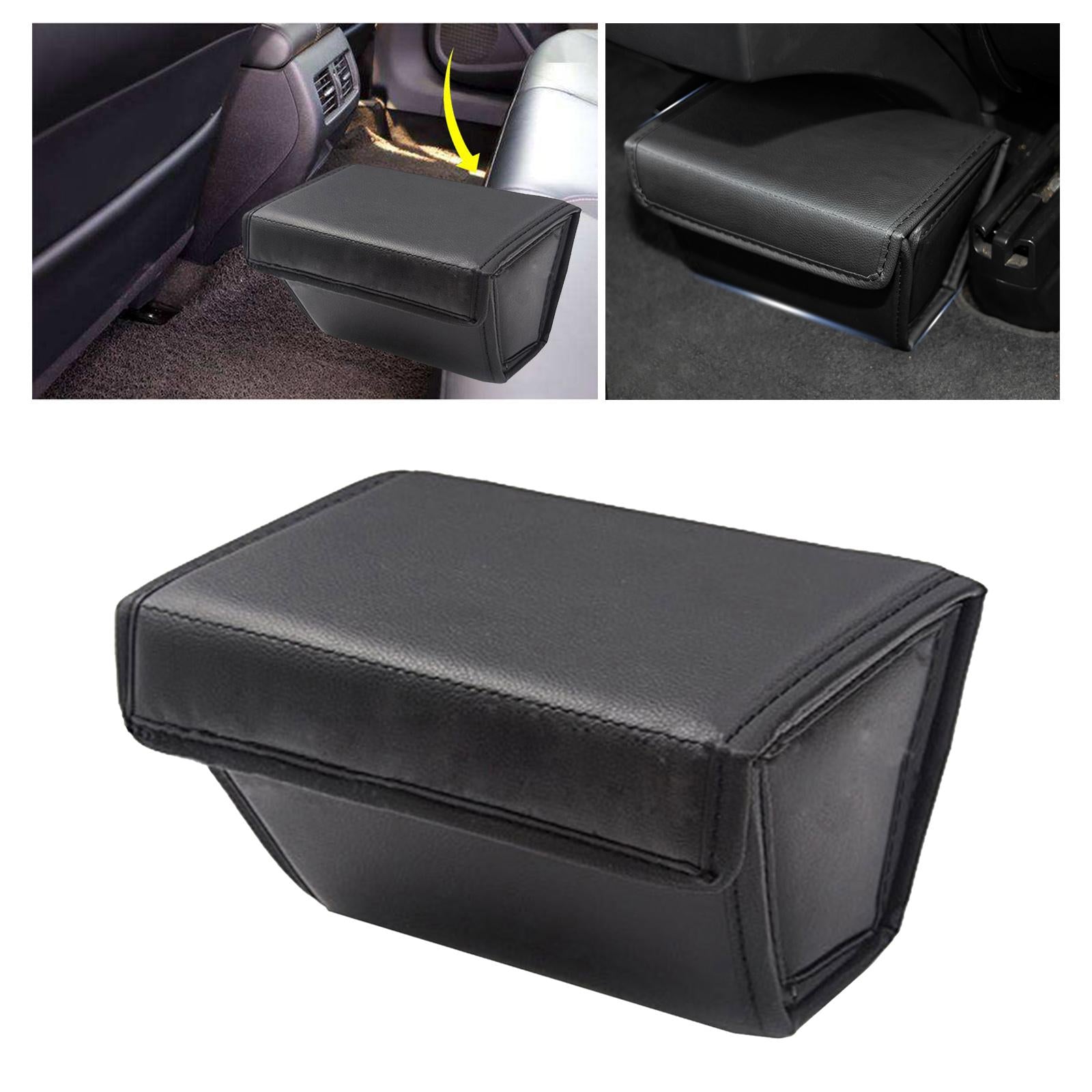 Car Interior Seat Crevice Box Storage Organizer under Passenger Seat Storage Box 2021 - Rear middle seat box