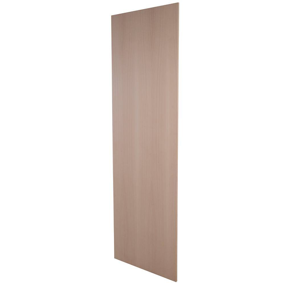 Hampton Bay Easthaven 24x79.5x0.5 in. Pantry End Panel in Unfinished Beech EH2480E-GB