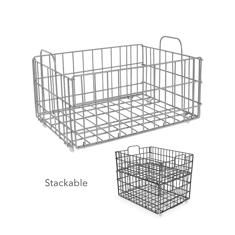 Atlantic 2-Tier Narrow Storage Cart