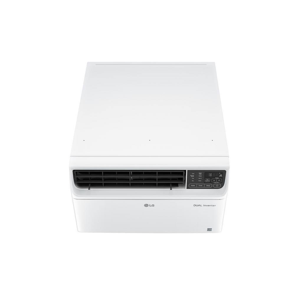 LG 18000 BTU 230208-Volt Dual Inverter Window Air Conditioner LW1817IVSM Cools 1000 Sq Ft Wi-Fi Enabled with Remote LW1817IVSM