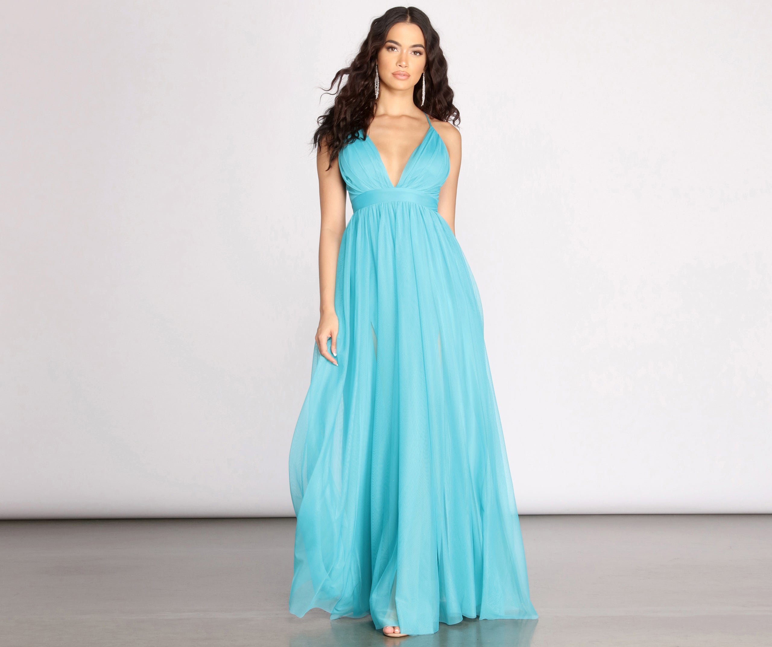 Jodi Tulle A-Line Dress