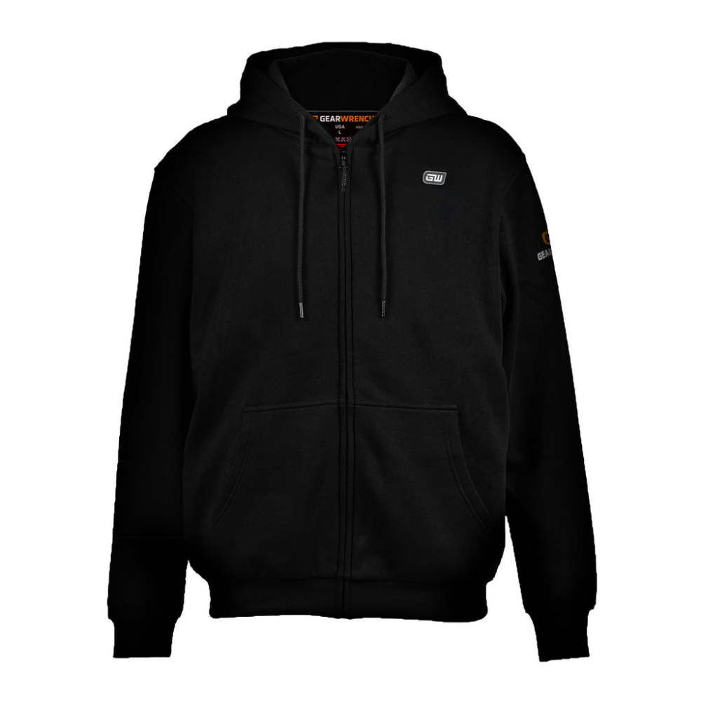 GEARWRENCH Mens Black Heated Full Zip Hoodie Kit XL GUHF-02A-BK06 from GEARWRENCH