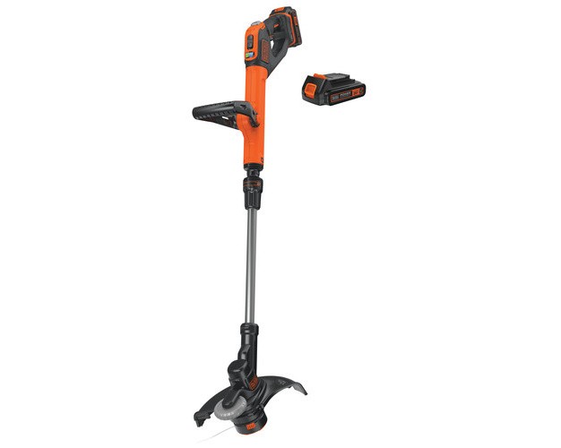 Black amp Decker Lste525 20v Max 2 speed Easyfeed Lithium ion 12 In Cordless String Trimmer Edger Kit 1 5 Ah