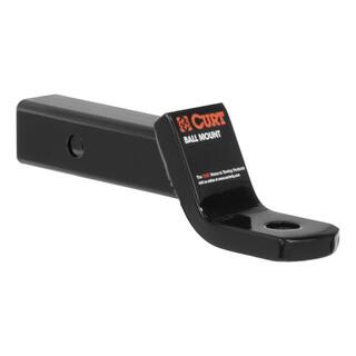 CURT Class 3 7500 lbs. 2 in. Drop Trailer Hitch Ball Mount Draw Bar (2 in. Shank 7-12 in. Long) 45030