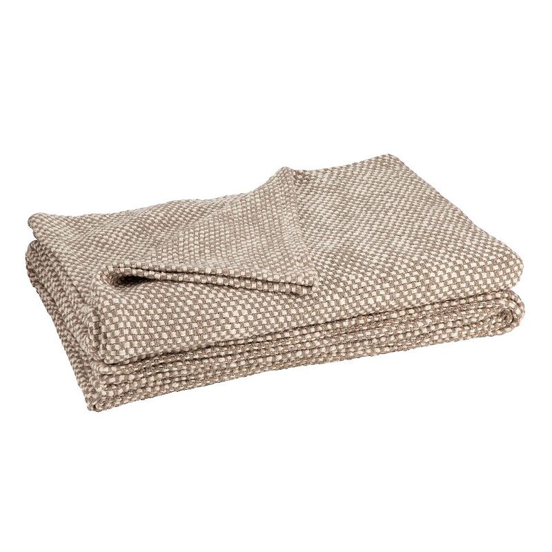 Nate Home by Nate Berkus Two-Tone Cotton Bed Blanket