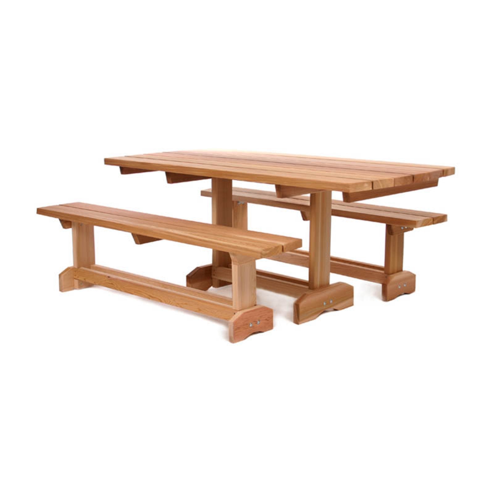 All Things Cedar Market Picnic Table Set - Seats 8