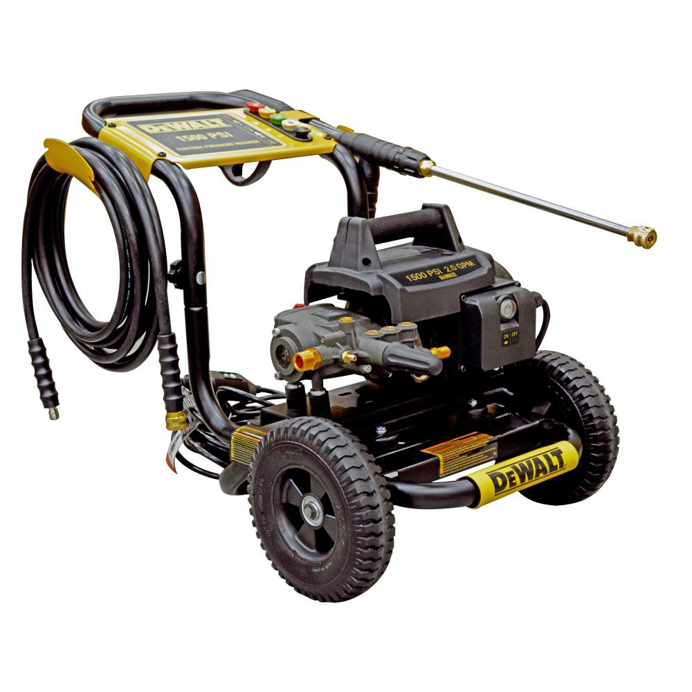 DEWALT DXPW1500E 1500 PSI at 2.0 GPM Cold Water Residential Electric Pressure Washer ;